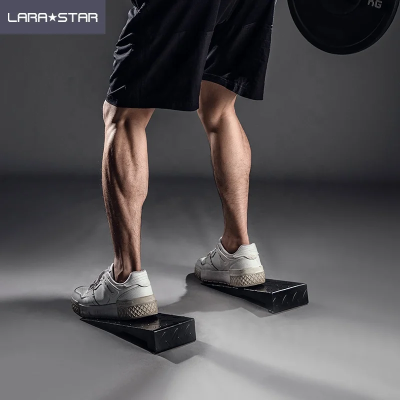Custom Squat Wedge Block for Weightlifting Calf Stretcher Assist you Work out Deadlift Wedge Iron Material L size