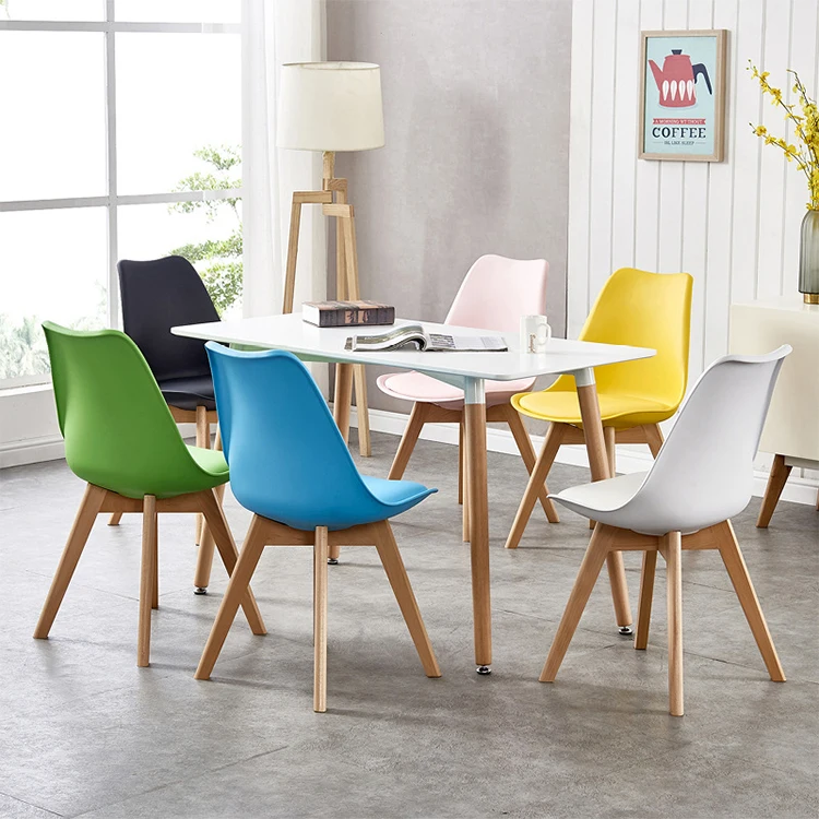 
Cheap Modern Dining Living Room Restaurant Furniture Tulip Side Chairs 