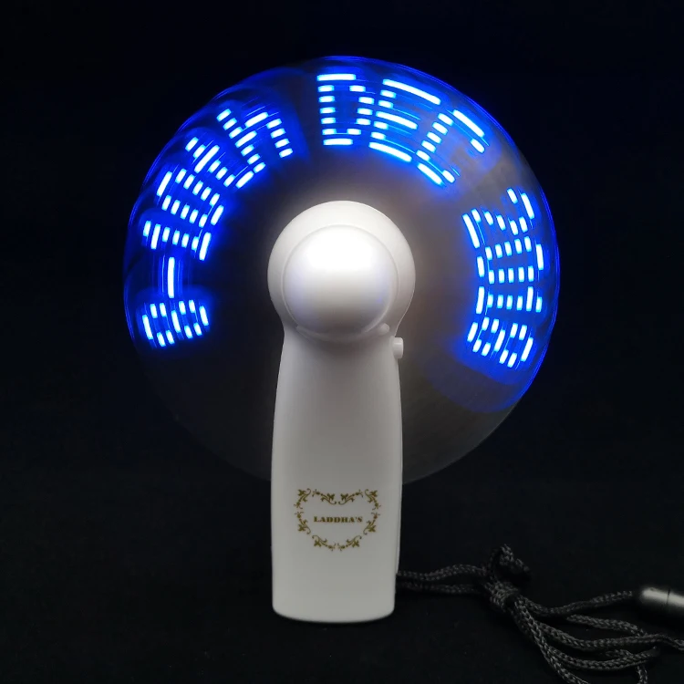 Wedding Favors Portable 3 AAA Batteries Powered Message Fan Wedding Giveaways For Guest