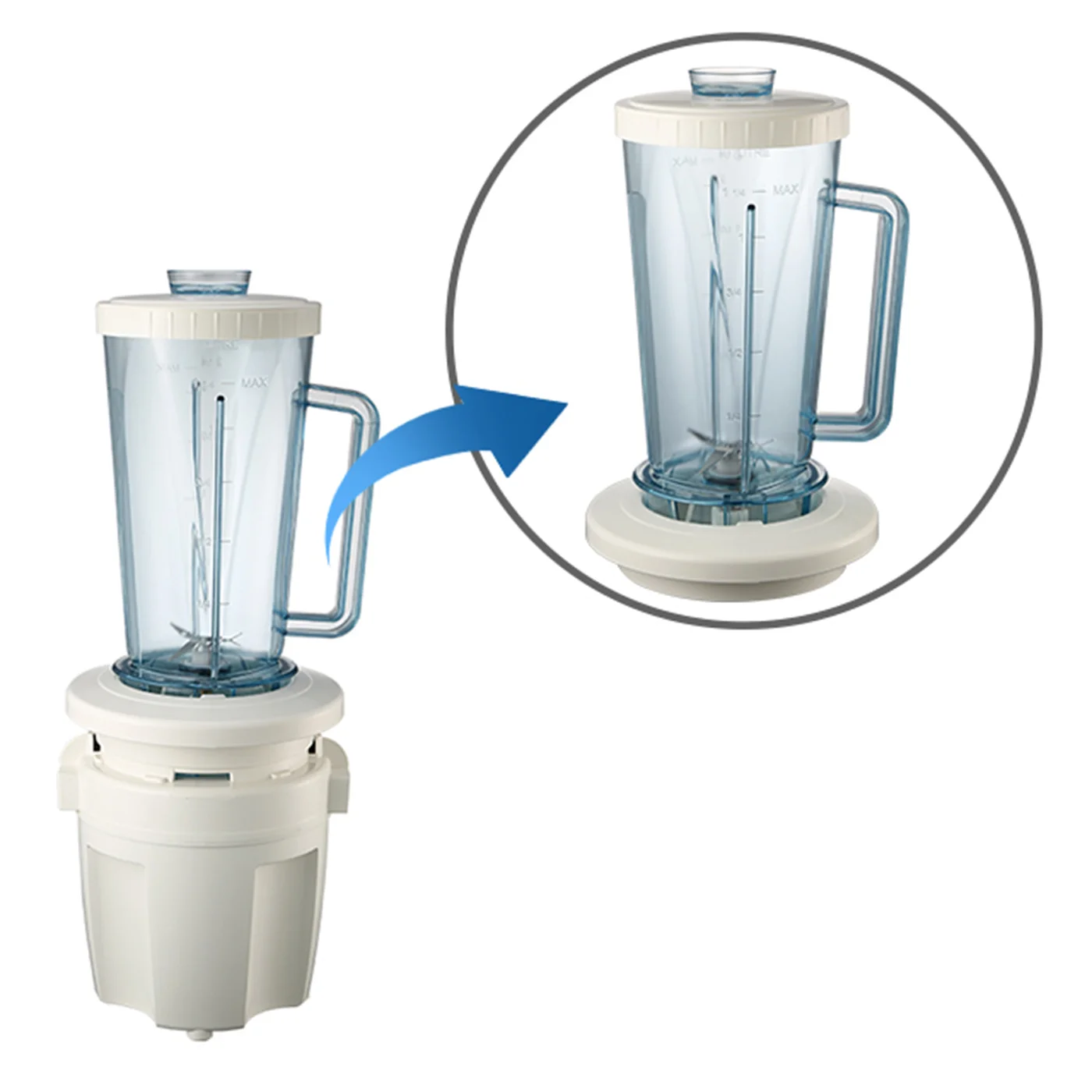 High Speed Plastic Blender 1.5L Electric Blender Powerful Smoothie Food Blender