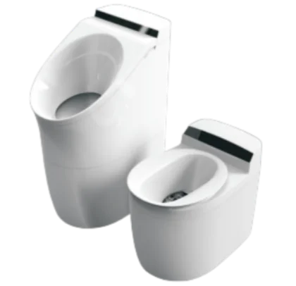 Outdoor Movable House High Technology STP  Material Smart WC  Composting Automatic Bag Eco System Intelligent Waterless Toilet