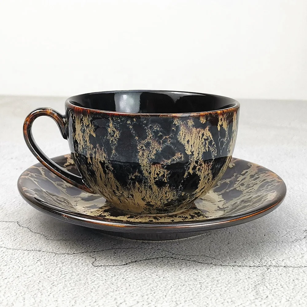 tea cups and saucers cheap for Latte  Cappuccino   Tea  Dishwasher and Microwave Safe