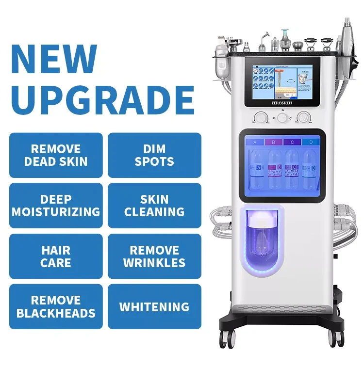 13 in 1 Hydro Beauty Facial Microdermabrasion Water Jet Peel Face Cleaning Machine
