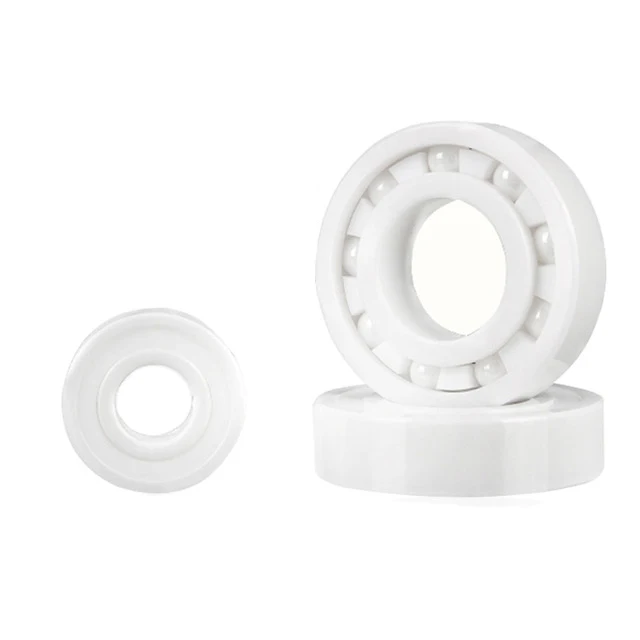 Ceramic Bearing 6000 6001 6002 6003 Zirconia Silicon Nitride Ball Electrically Insulated, Non-magnetic, High Temperature Resista