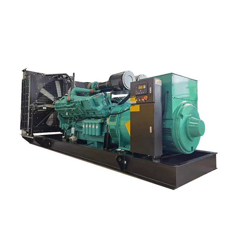 1200kva Open silent 50Hz diesel electric generator 1200kva diesel generator with genuine Cummins engine