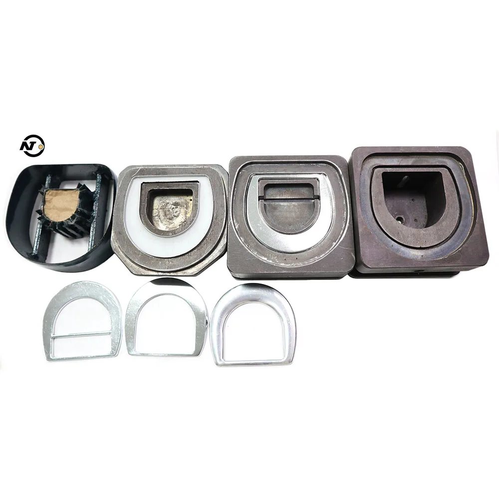 D Shape Button Setter Tool Buckle Cover Mould Belt Button Die Set