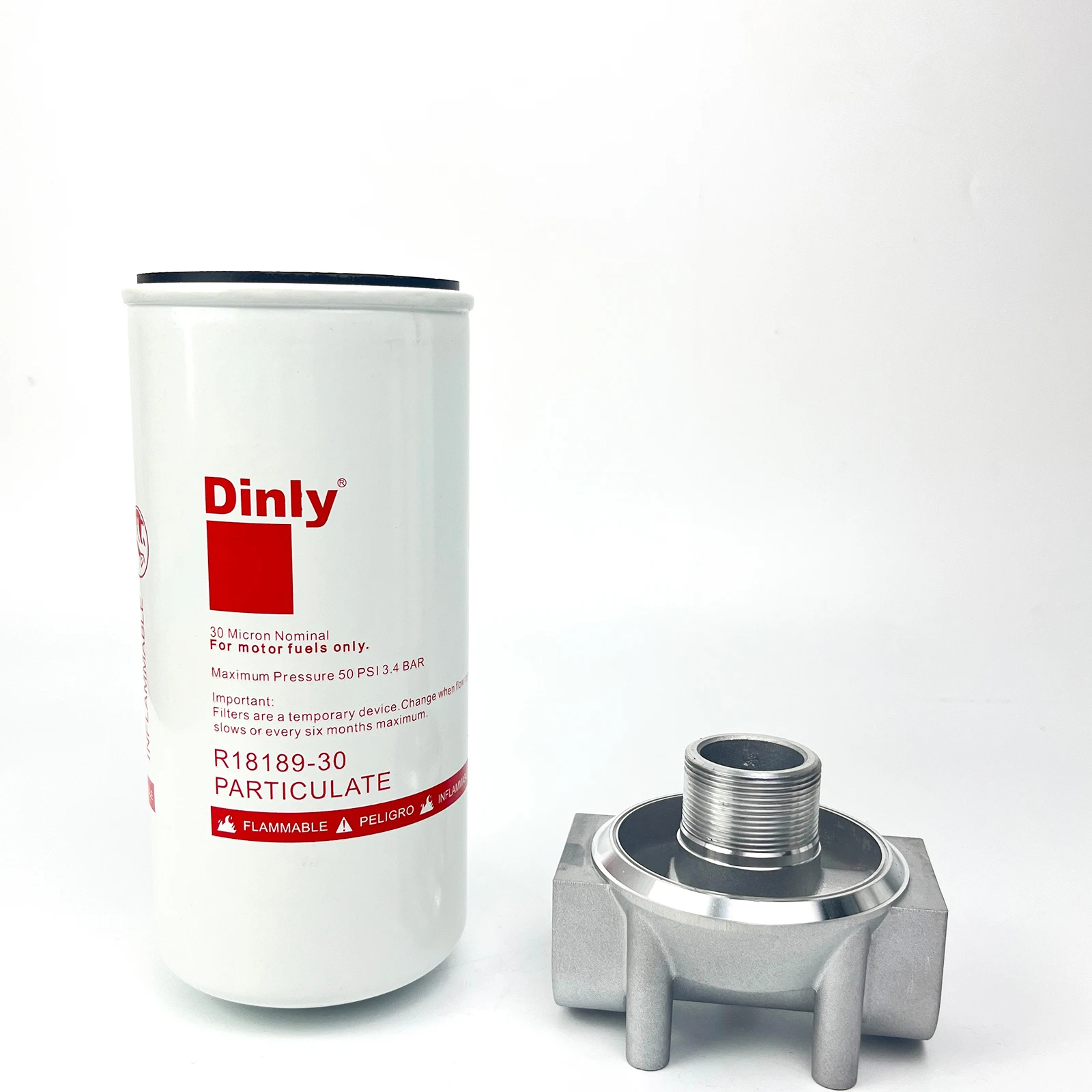 Factory Price R18189-30L Diesel Fuel Filter 30 Micron Gas Station Fuel Dispenser Filter with Bracket
