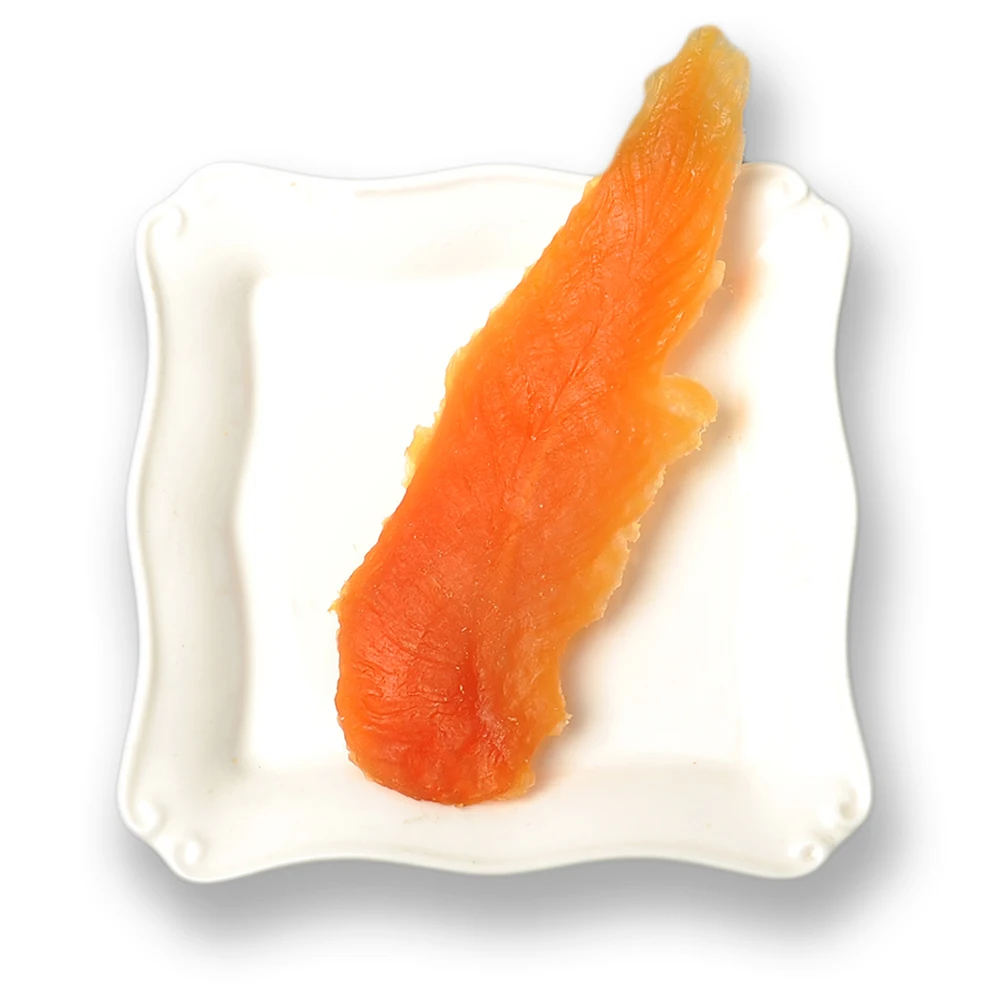 OEM Wholesale Chicken duck Meat Jerky Fillet 100% Natural Pet Food Dog Treats Pet Snacks