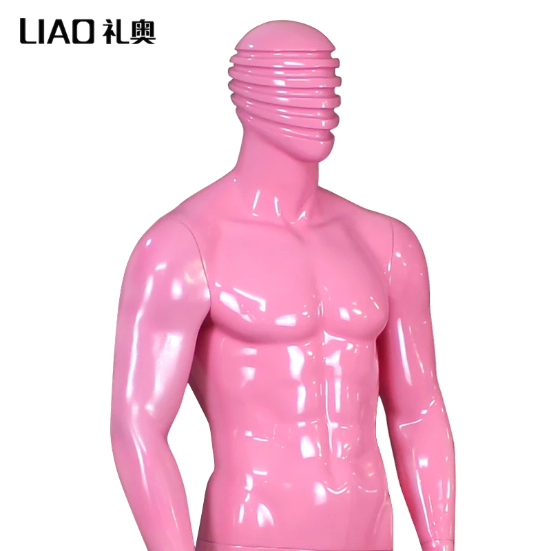 HIGH-grade black white model prop male dummy head and whole body display stand mannequin Strong muscles men