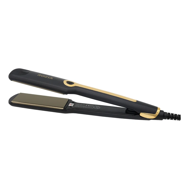 Rozia Ceramic flat Iron best professional mini flat irons hair straightener cream iron machine  hair  styling tools products