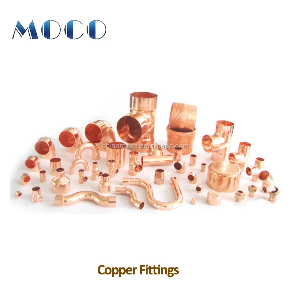 Hvac Ac Copper Pipe Fittings for Air Conditioning Installation