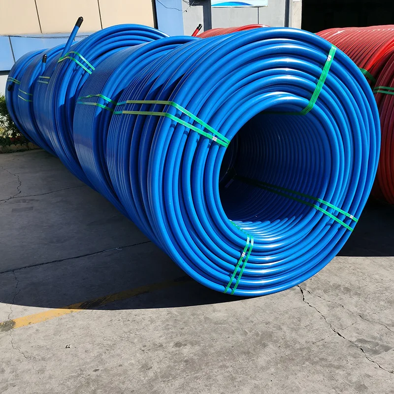 Free Sample HDPE Combined Tube Bundled Micro Duct 7 ways 10/8mm PE Sheath 1.7mm Direct Install