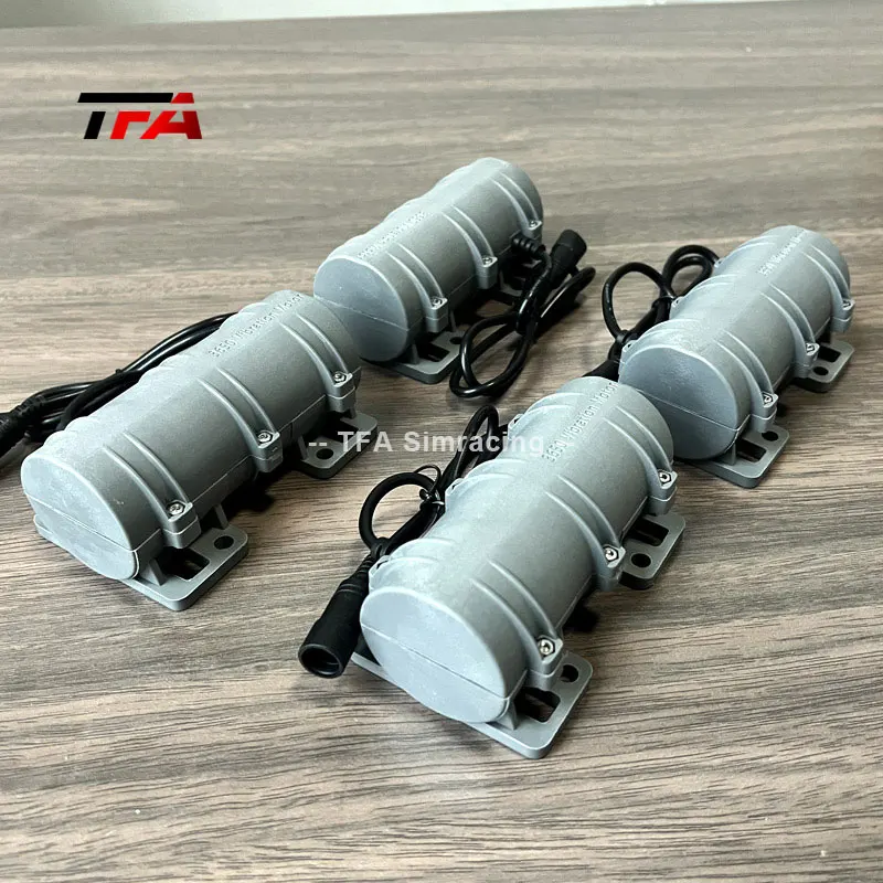 Factory Dynamic Sim Racing Seat Vibration Kit Simulates Engine Vibration for 4/6 axis G-Force Sim Aluminum Cockpit
