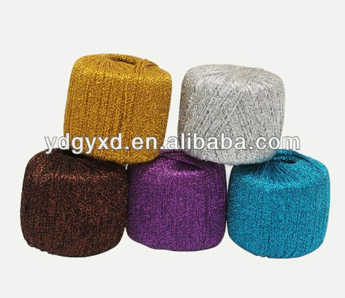 
Metallic Gold Lurex Embroidery Yarn For Sewing 