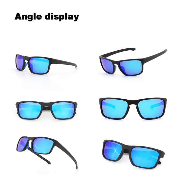 High quality classical polarized lens cheap PC promotion black driving fashion men sunglasses