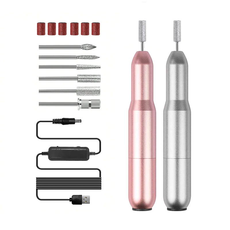 Перезаряжаемая электрическая машинка для маникюра 2024 USB