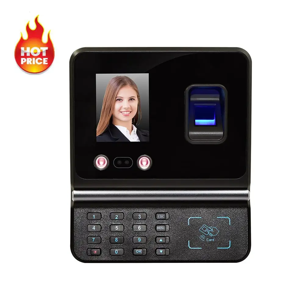 Тимми биометрическое распознавание лица ID карта время посещаемости отпечатков пальцев хронометрист