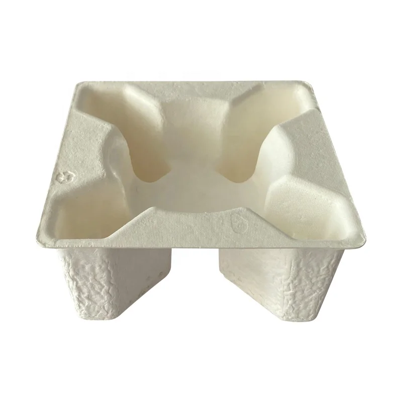 Environmentally Friendly Degradable Disposable Box-Pulp Storage Pulp Box Packaging Molded Tray