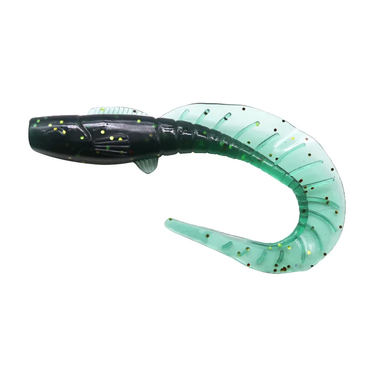 Soft bait capuchin small fish-shaped bait perch bait lures Resin silicone artificial fishing lure