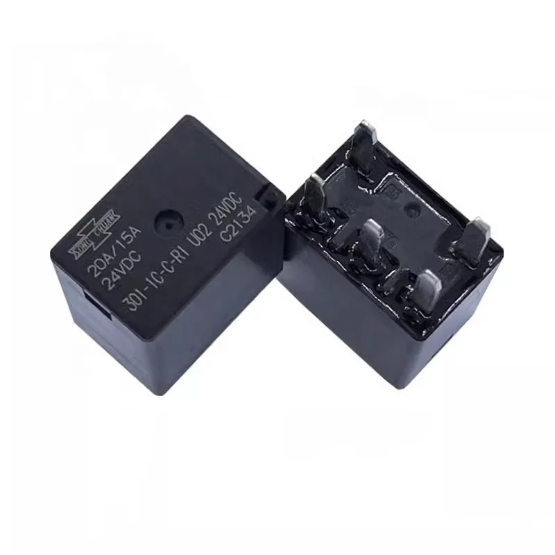 301-1C-C-R1 U02 24VDC 301-1C-C-R1-U02-24VDC new original Automotive Plug-in Relays SPDT 35A 24V DIP5 Power Relay Signal Relay