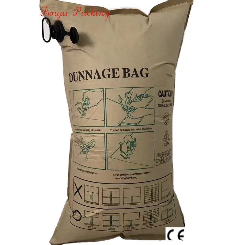 Safety anti-collision air bag cargo safe air bag for container filling