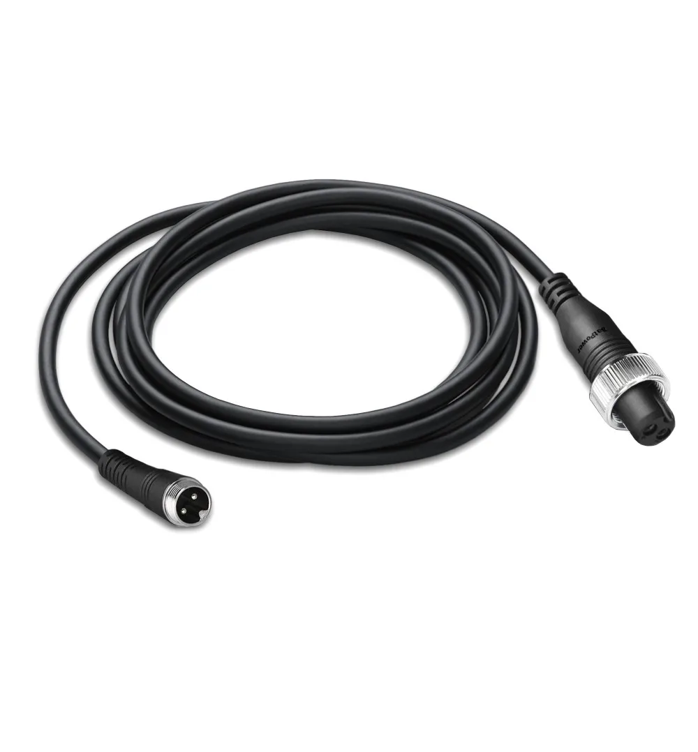 2Pin 1.5M Extension Power Cord For Daiwa & Shimano Electric Fishing Reel Power Cord Cable Connectors Part