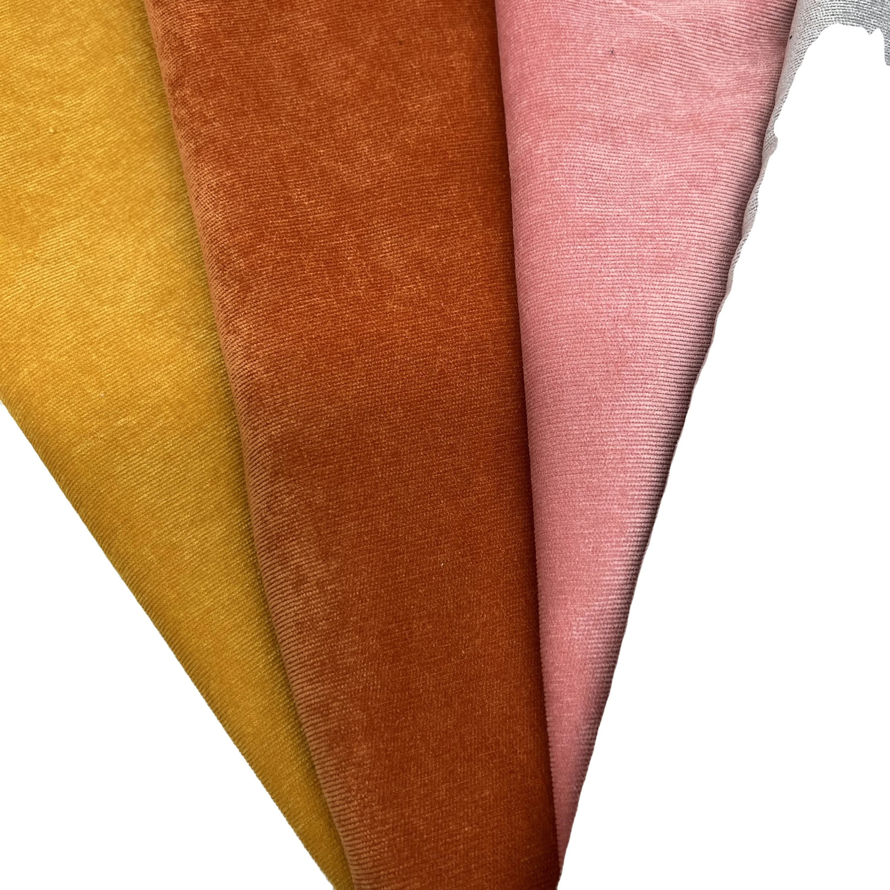 polyester sherpa fleece faux fur fabric suede leather fabric bonded artificial fur for garment