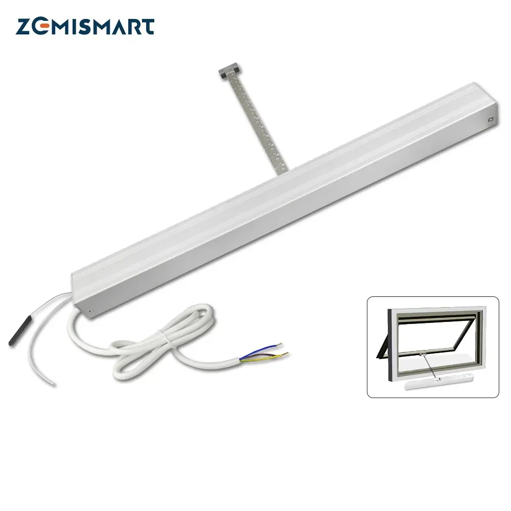 Zemismart Tuya Zigbee Motorized Window Opener Electric Chain Smart Life APP SmartThings Alexa Google Home Control 110v 240v