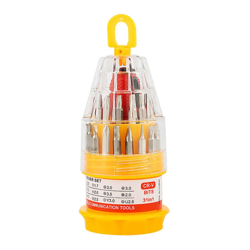 Mobile Phone Repair Tools 31 In 1 Screwdriver Set Multi Function Mini Screwdriver Set