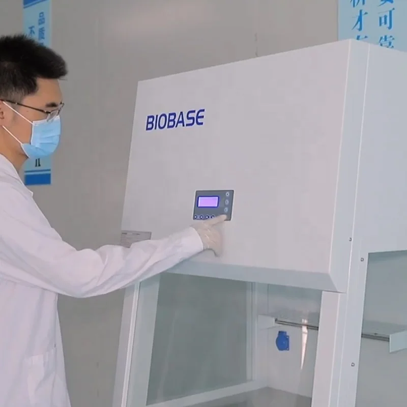 Biobase PCR Cabinet PCR800 with Heap Filter Vertical Airflow Type Equipment PCR Cabinet Use for Lab