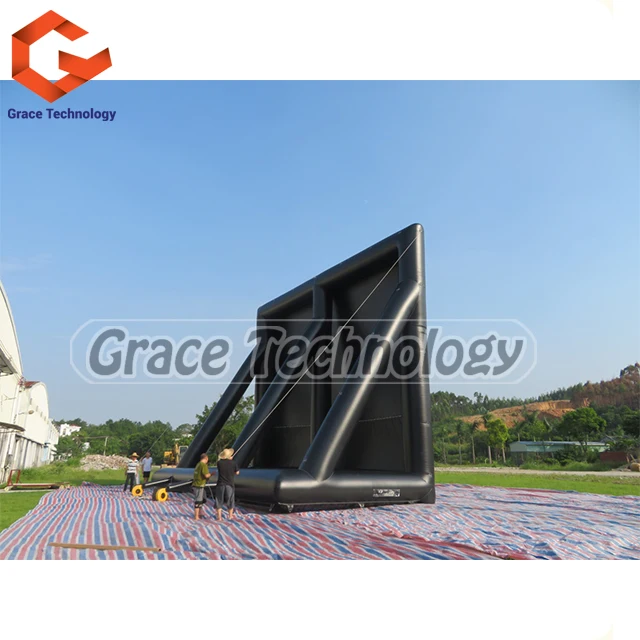 Giant inflatable Projector Movie Screen Outdoor , Inflatable Cinema Screen For Sale