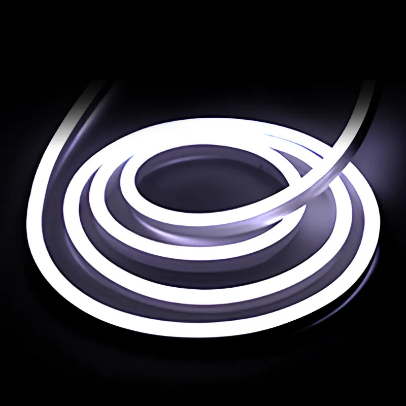 Soft Silicon 6*12mm 12V LED Neon Flex With 2.5CM/Cutable DIY Neon Flex Signs for Party Ultra-thin LED Neon Flexible Strip Lights