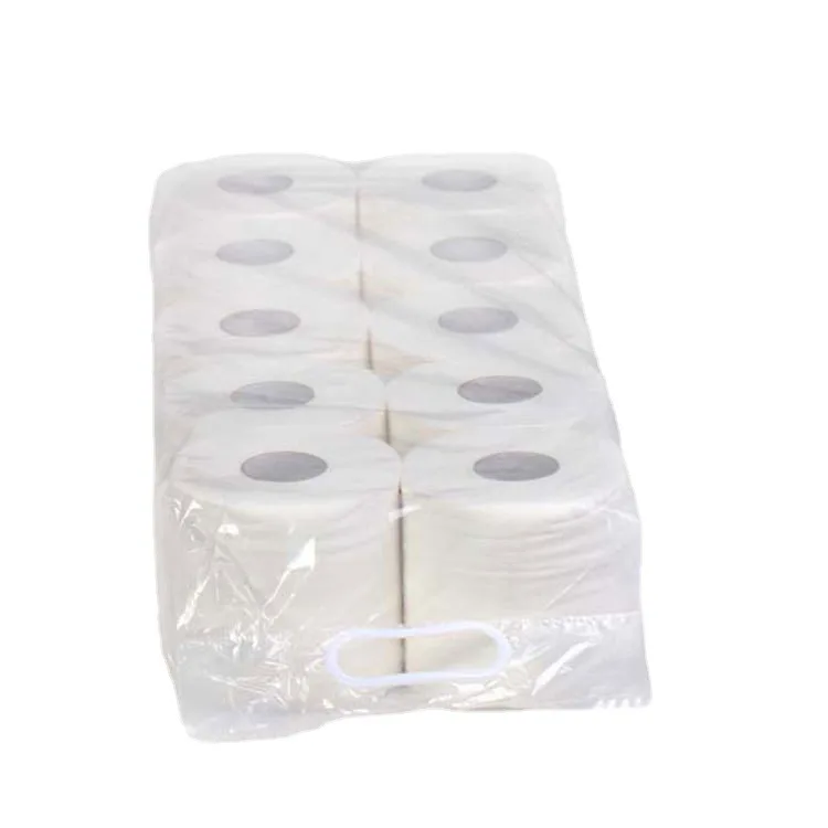 Biodegradable Private Label Pattern Cutting Ultra Soft Wrapping Toilet Tissue Paper Roll