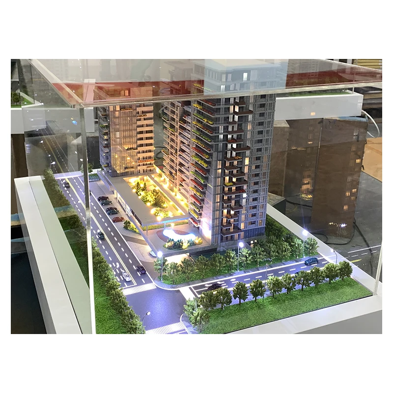 Hot-Selling OEM ODM Architectural Design Model 3D Build Planning Model For Real Estate