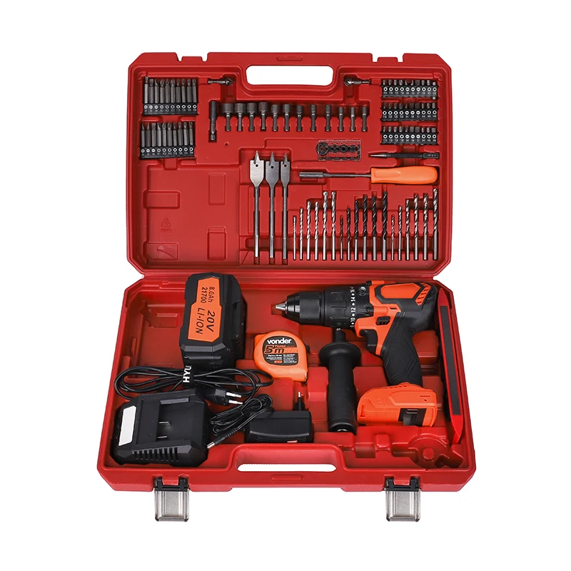 KINWAY KWTB35 cordless drill with 96 pcs accessory with BMC DC cordless tools set  Cordless drill kits Power tools sets