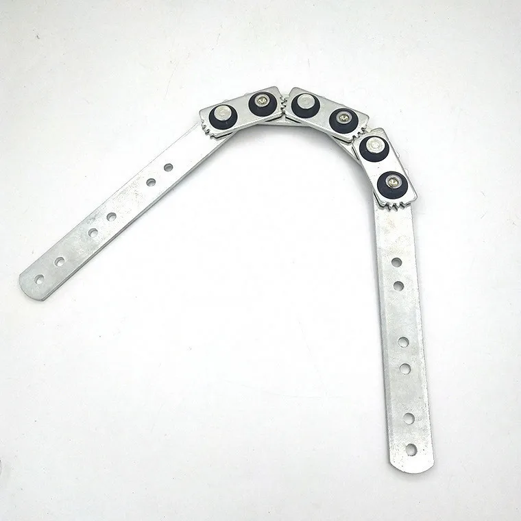 High Quality Metal Sofa Headrest Hinge 90-180 Degree 6 Gears Adjustable Sofa Mechanism Furniture Hardware Accessories