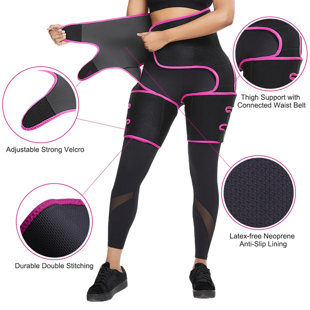 New Arrival Abdominal And Leg High Compression Waist Trainer Thigh Eraser Butt Lifter