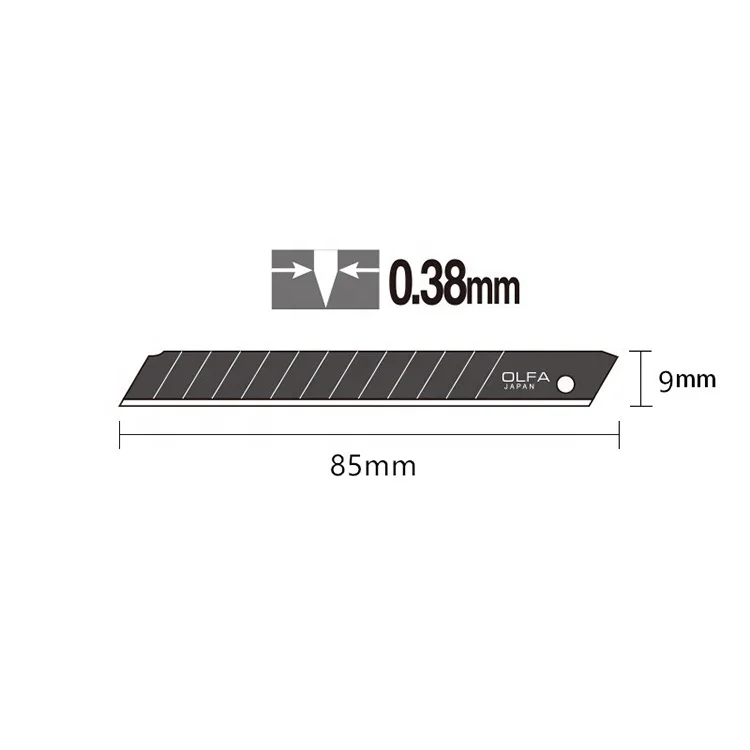 Car Wrap Cutting Blades For Utility Knives Window Tinting Box Cutter Knife Olfa ABB-10B Blades