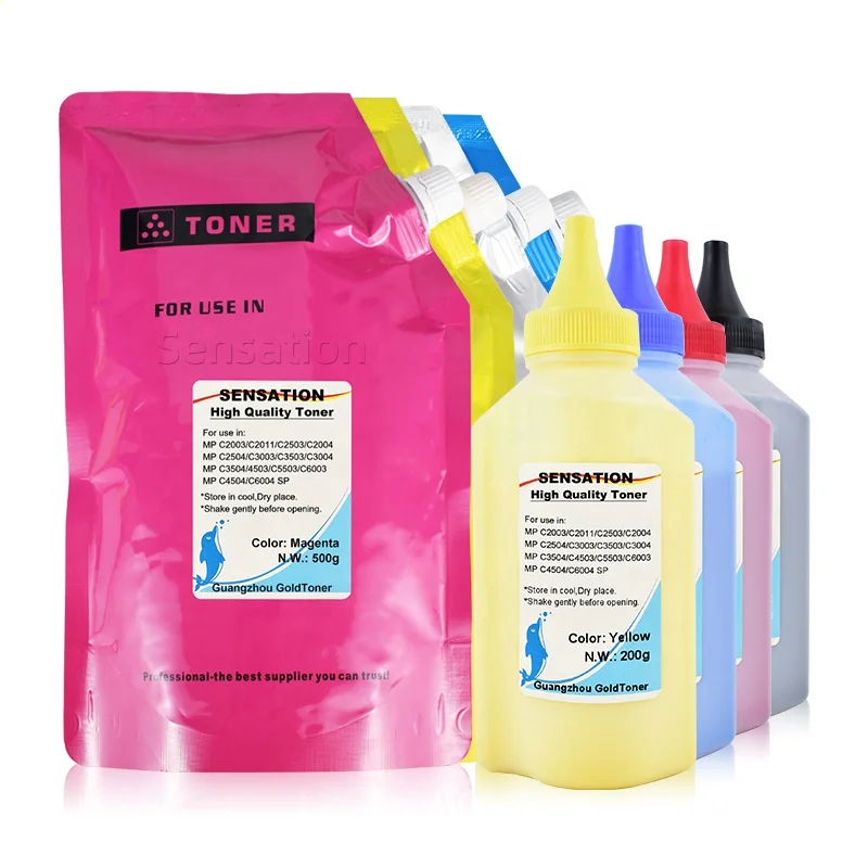 Compatible MPC2003 Refill Toner Powder For Ricoh MP C2003 C2011 C2503 C3003 C3503 C4503 C6003 Color Copier Bulk Toner