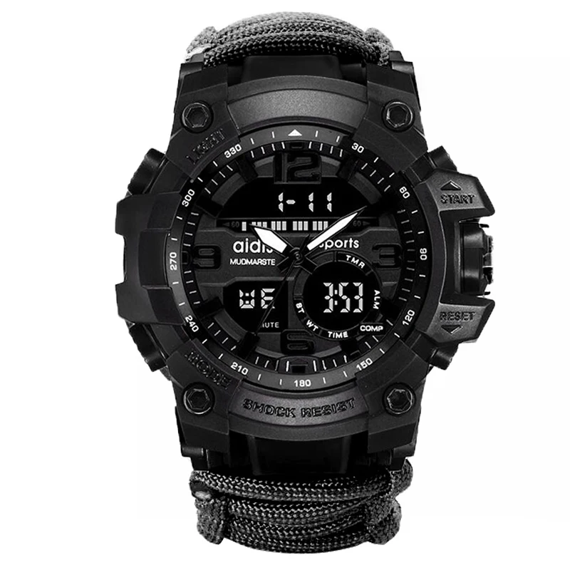 new pattern fashion Outdoor Luxury Watch Multifunctional Compass Digital Versatile Sports Watches