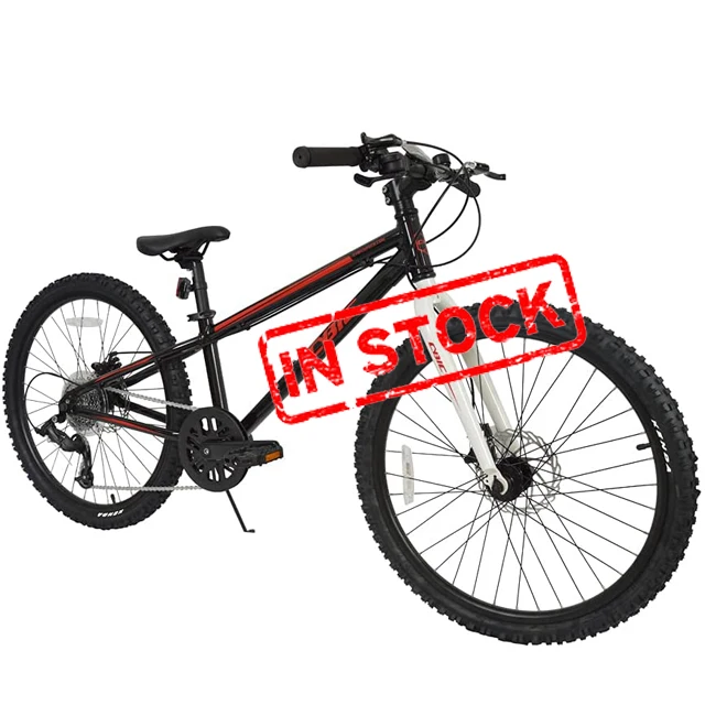 CYBIC 24 inch Aluminum Alloy  8 Speed Cheap Kid Mountain Bike MTB Cycle in USA Amazon Stock Free Shipping