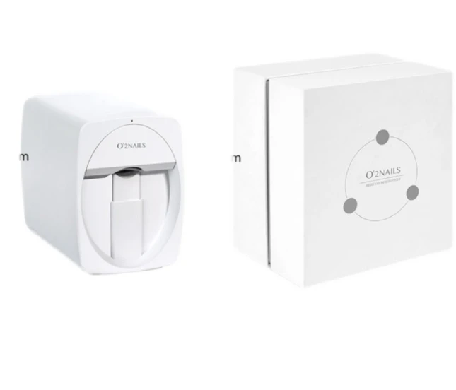 CE.FCC Approved O2NAILS Professional Mobile Nail Printer V11 Target for Salon Use