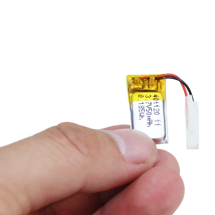 CB approved yabo401120 3.7v 50mah lithium polymer battery liion battery for earphone charger