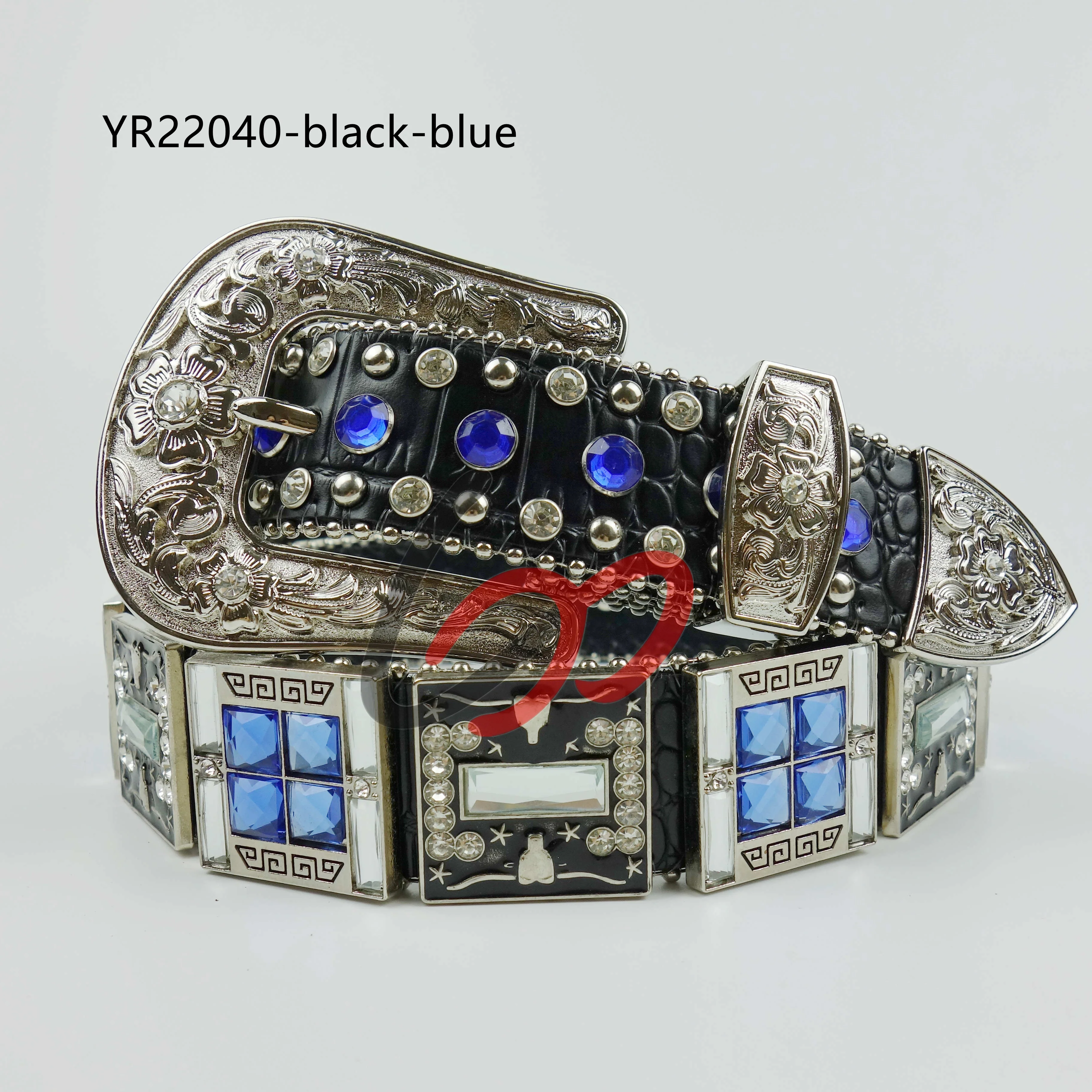 New Trend Bling Bling Rhinestone Belt Men Women Western Cowboy Cowgirl custom belts Crystal Studded Leather Diamond Belt