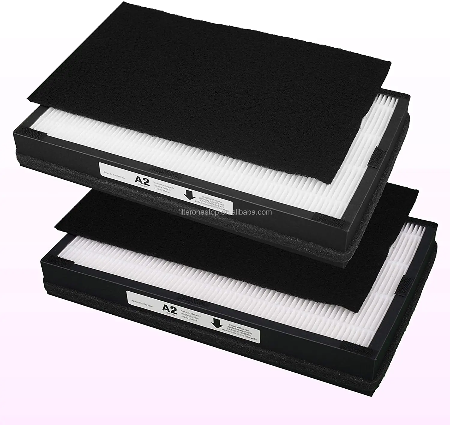 A2 Filter for 3M Filtrete Room A2 - Models FAP-C02-A2 FAP-C03-A2 FAP-T03-A2 (2+8)