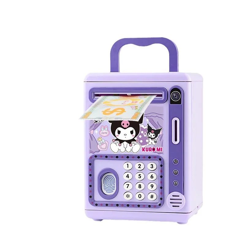 Симпатичная Детская копилка Allogogo Kuromi Cinnamoroll Sanroid Kawaii мультяшная только входит и выходит из копилки