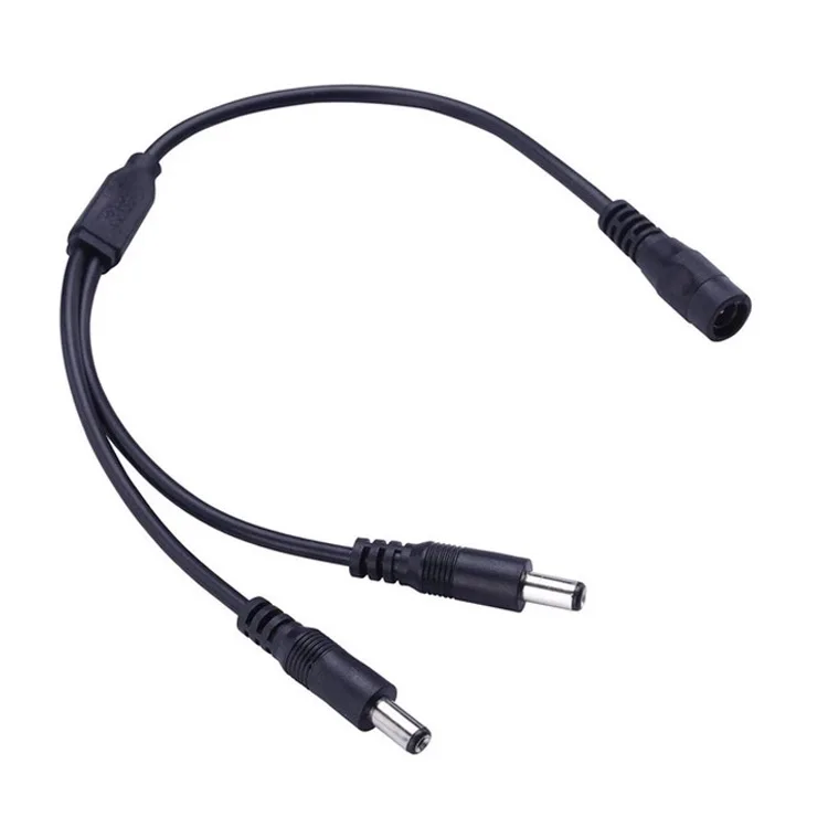 5.5 x 2.1mm Plug and Socket DC 12V power Jack Connector with CCTV Cable