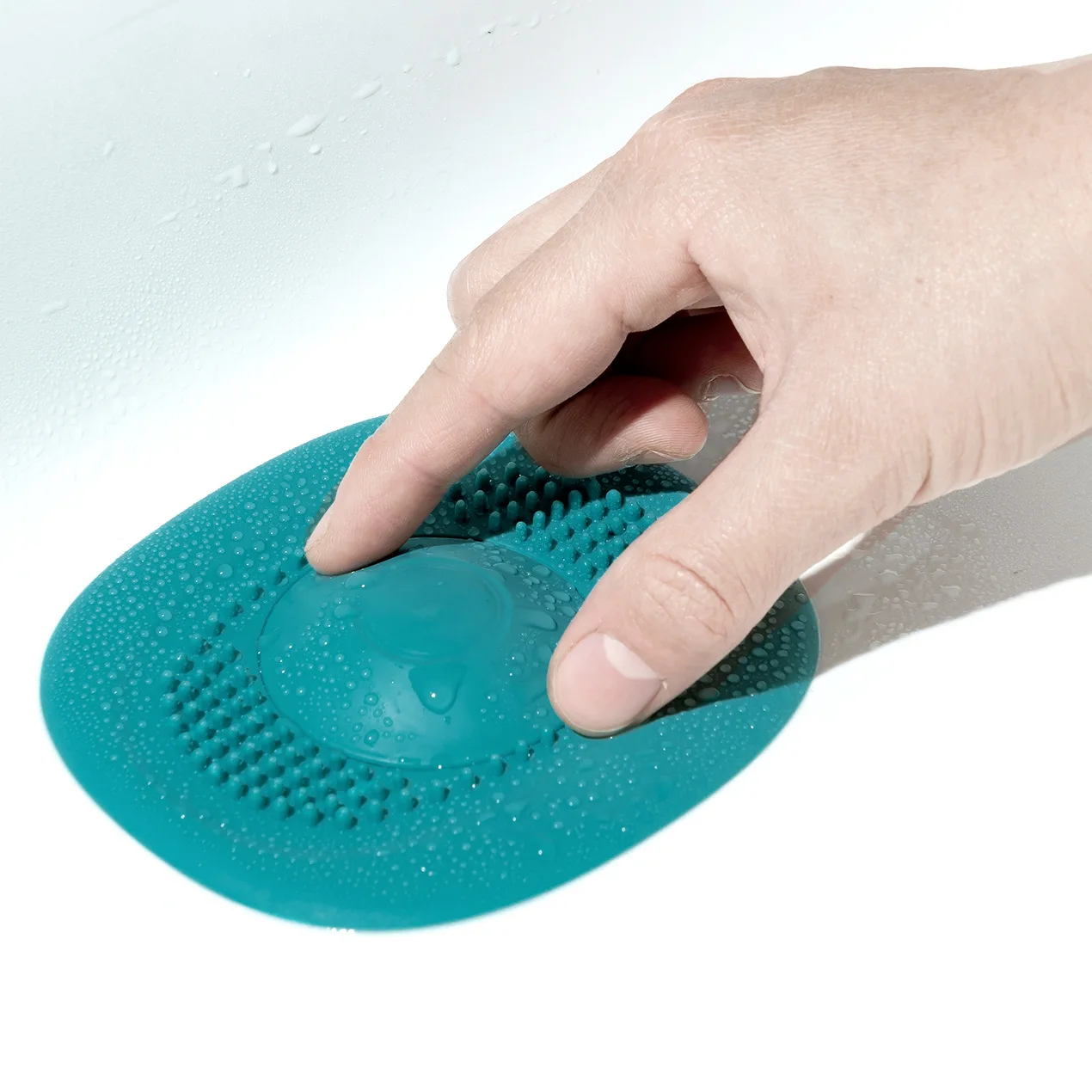 Wholesale Bathroom Shower room Bathtub Durable Plastic Silicone Drain Hair Stopper Catcher