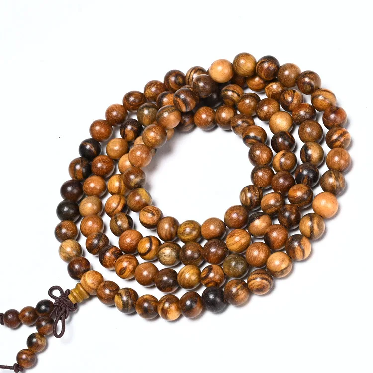 Natural Cheap Prayer Wood Beads 108 pcs per Strand