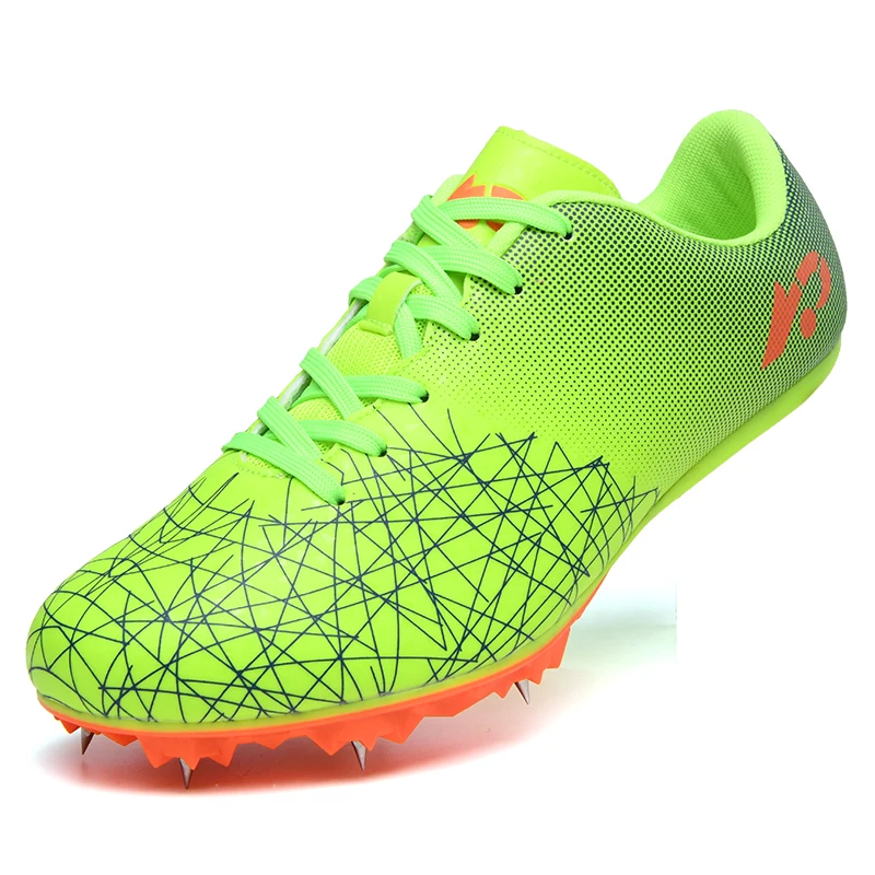 Factory hot sale spiked shoes student exam competition comfortable sprint long track and field shoes sports training